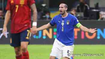 Verdediger Chiellini verwacht dat Italië het WK gaat halen - RTL Boulevard