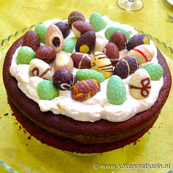 Paastaart met chocola