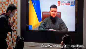 Ukraine-Newsblog: Grünen-Politiker fordern Strafzölle in Milliardenhöhe auf russische Gasimporte in die EU