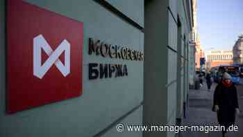 Börse Moskau handelt wieder, USA üben scharfe Kritik
