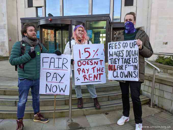 HE workers prepare for further strikes over pay and pensions