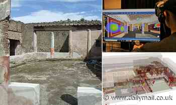 Scientists use virtual reality to reconstruct an ancient Pompeian home