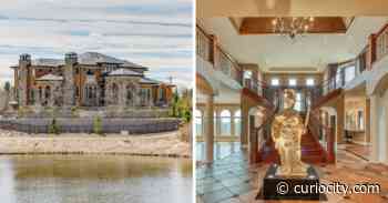 This extravagant Alberta castle for sale has a theatre, wine cellar & rec room - Curiocity