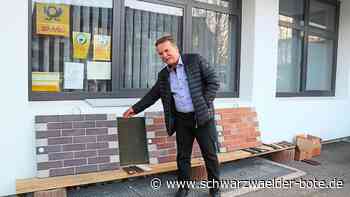 Rathaus in Jettingen - Sanierung ist in vollem Gange - Schwarzwälder Bote