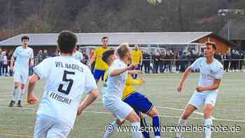 Fußball – Landesliga - VfL Nagold trifft auf zweitbestes Rückrundenteam - Schwarzwälder Bote