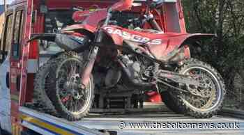 Illegal off-road bikes seized after 'near misses' at Bickershaw Country Park, Leigh