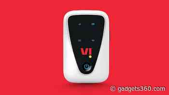 Vi MiFi Portable 4G Wireless Router for Postpaid Users With 5 Hours Battery Backup Launched in India
