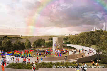 “Thunderhead” monument on the way to Ottawa in recognition of LGBTQ2S+ history in Canada