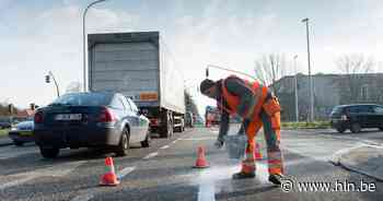 Gemeentewegen krijgen nieuw likje verf | Mol | hln.be - Het Laatste Nieuws