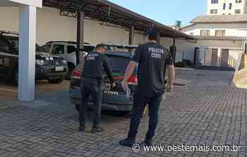 Polícia Civil cumpre mandados em Xanxerê, Ponte Serrada, Faxinal dos Guedes, Vargeão e Abelardo Luz - Oeste Mais