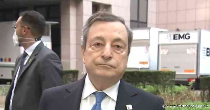 Gas, Draghi: “Pagamento in rubli chiesto dalla Russia? Violazione contrattuale. Aiuto deve venire da Usa e Canada”
