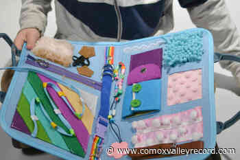 B.C. woman creates ‘fidget blanket’ for autism, dementia - Comox Valley Record