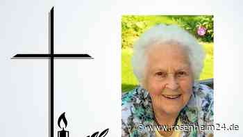 „Sie hatte die große Gabe, Menschen zu verbinden“: Rosa Schnitzlbaumer ist verstorben