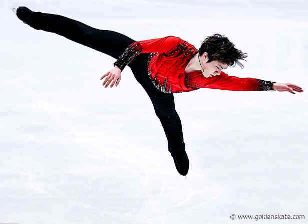 Shoma leads men at Worlds in possible Japanese sweep