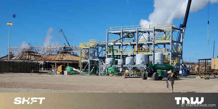 The US needs geothermal plants to boost its lithium supply and EV battery industry