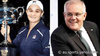 Scott Morrison savaged over detail in message to Ash Barty - Yahoo Sport Australia