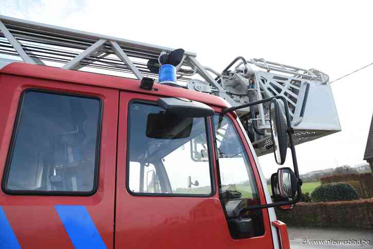Brandje in verlaten pand Oscar Delguststraat