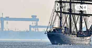 „Gorch Fock“  zurück in Kiel: Die Segel sind noch nicht in Form
