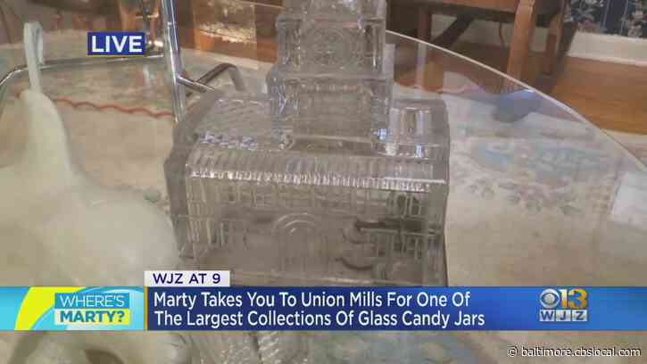 Where’s Marty? Admiring A Maryland Man’s Massive Glass Candy Jar Collection