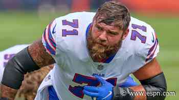 Source: Bears sign Bills OG Bates to offer sheet