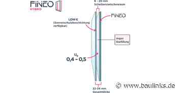 Fineo Hybrid: Zweifach-Isolierglas aus einer normalen Scheibe und einer Vakuum-Isolierglasscheibe
