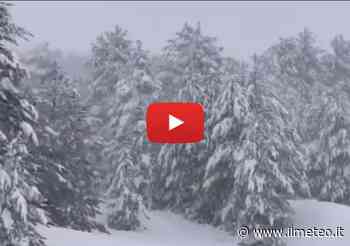 Video Meteo Cronaca Diretta: Catania, fitta nevicata imbianca completamente il vulcano Etna - iLMeteo.it