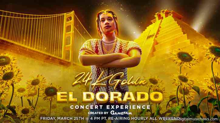 Roblox and Sony Team Up for 24kGoldn Concert Experience Complete with Storyline