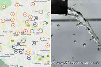 Power cut and water supply problems in Hertfordshire