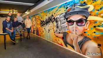 Graffitimuur in jeugdhuis Paravang in Middelkerke is af: “het resultaat mag er zijn” - KW.be - KW.be