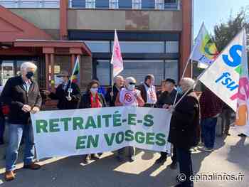 Epinal - Les retraités en colère dans la rue - Epinal infos - Epinal Infos