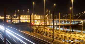 Onderstel trein vat vuur in rangeerstation Melle - Het Laatste Nieuws