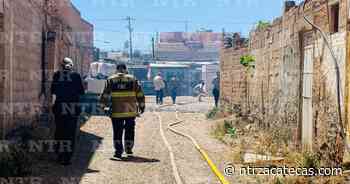 Se incendia lote en Fresnillo - NTR Zacatecas .com