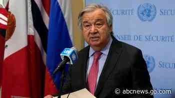 UN sets 5-year goal to broaden climate early warning systems