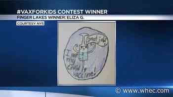 Local 7-year-old wins NYS's #VaxForKids Sticker Design Contest