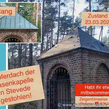 COESFELD: Kupferdach der Hasenkapelle geklaut - Radio Kiepenkerl