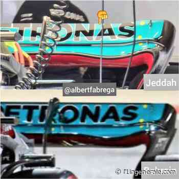 F1 | GP Arabia Saudita: Mercedes taglia l'ala posteriore della W13 - F1inGenerale