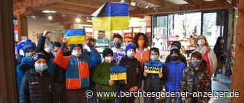 Laufen gegen den Krieg: Maria-Ward-Realschule St. Zeno organisiert Spendenlauf - Berchtesgadener Anzeiger