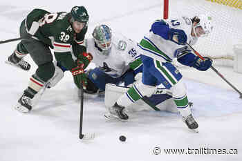 Eriksson Ek scores in overtime, Wild beat Vancouver Canucks 3-2 - Trail Times