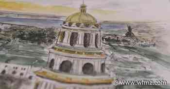 Teen painter helps raise money for Ukraine with war-inspired artwork - 69News WFMZ-TV