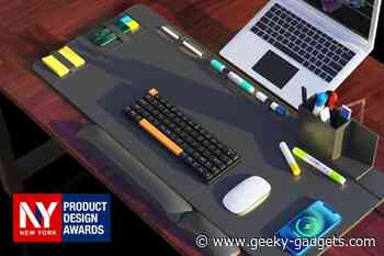 MagOrg desk mat helps you organize your workspace