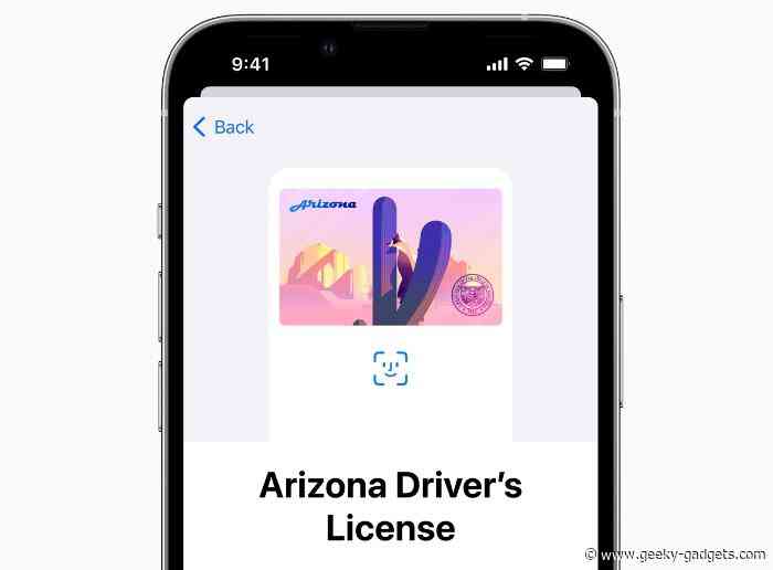 Apple Wallet gets State ID and driver’s license in Arizona
