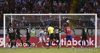 Canadian soccer team’s bid for World Cup qualification put on hold in Costa Rica