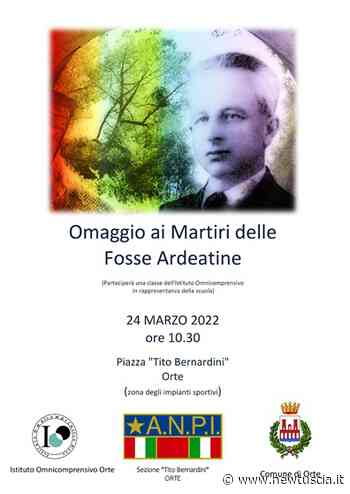 Fosse Ardeatine gli alunni delle scuole renderanno omaggio al monumento di Tito Bernardini | Newtuscia Italia - NewTuscia