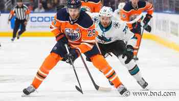 Draisaitl scores twice, Oilers top Sharks 5-2 - Belleville News-Democrat