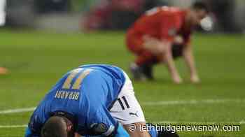 Italy to miss World Cup again after loss to North Macedonia - Lethbridge News Now