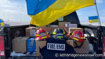 Lethbridge Fire Department donates surplus items to Ukraine - Lethbridge News Now