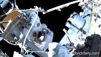 Astronauts Complete 6 Hour and 54 Minute Spacewalk To Install Space Station Upgrades