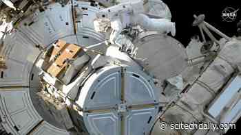 Astronauts Begin Spacewalk To Install Space Station Upgrades