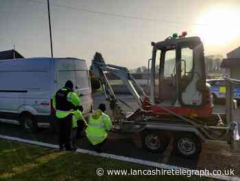 Numerous stolen vehicles seized and cars taken off the road in rural crime crackdown