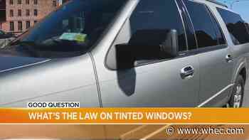 Good Question: What's the law on tinted Windows?